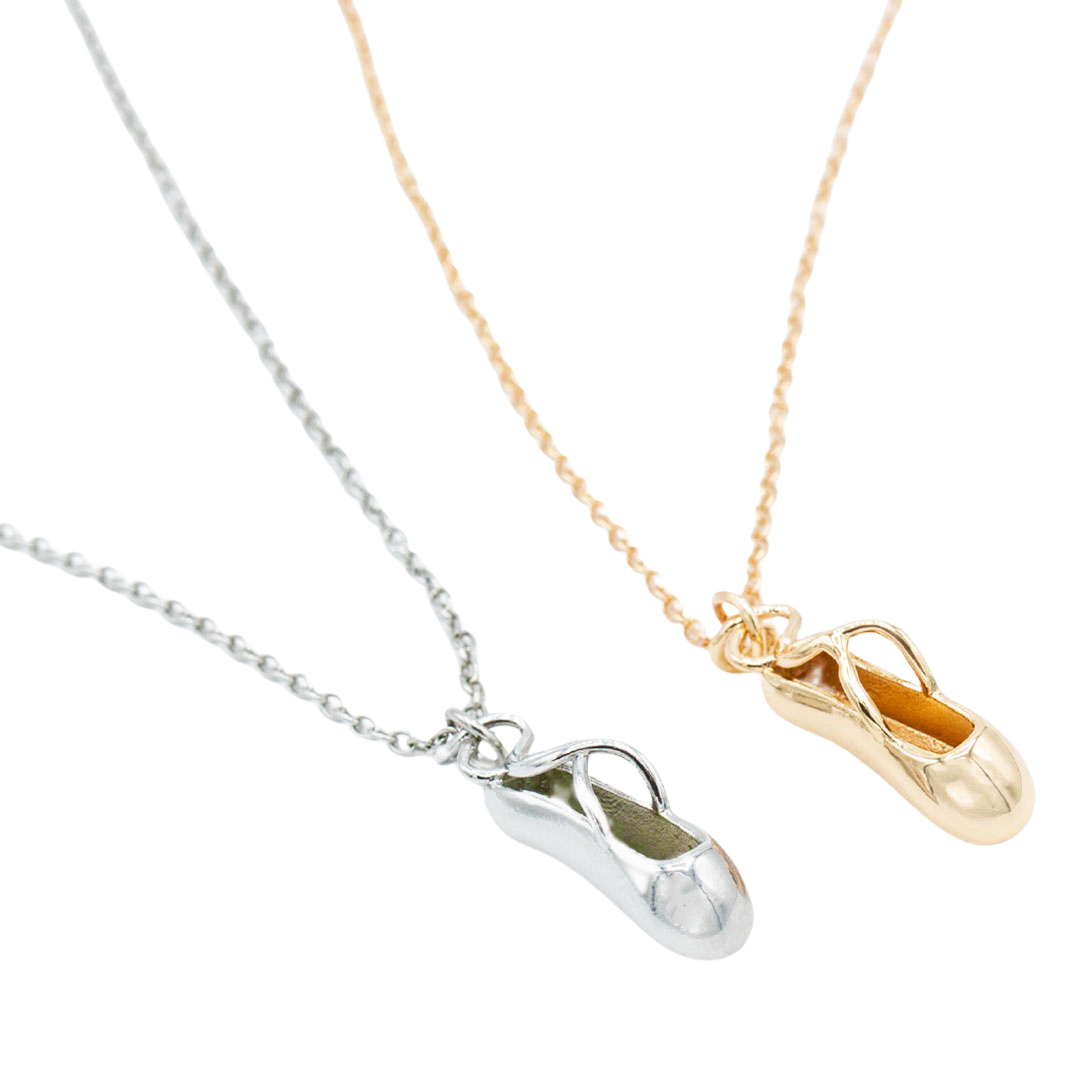Pointe Shoe Necklace