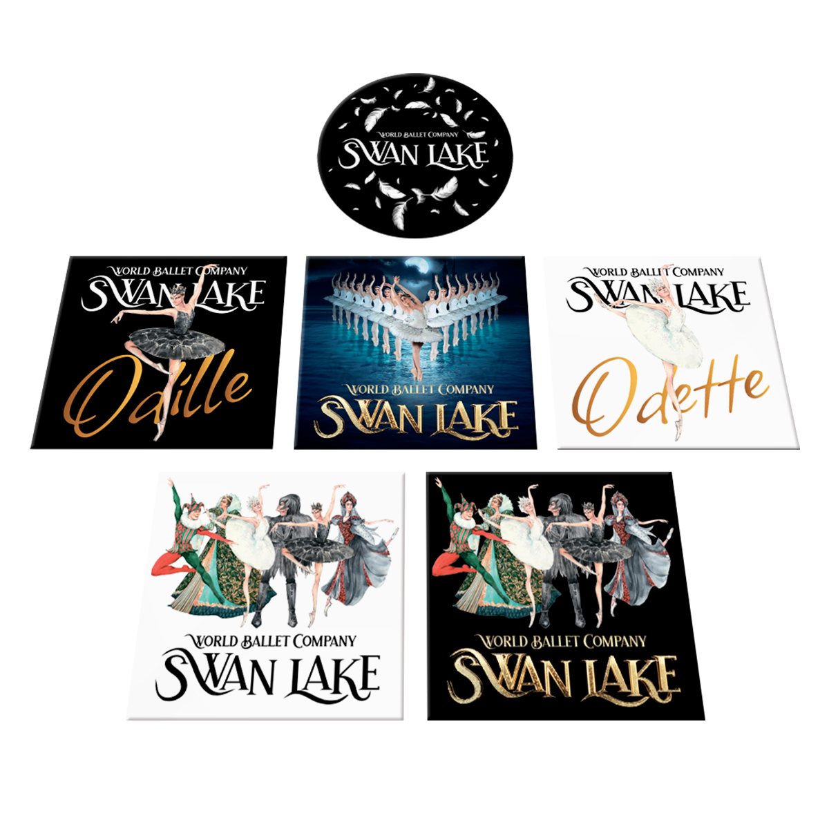 Swan Lake Magnets