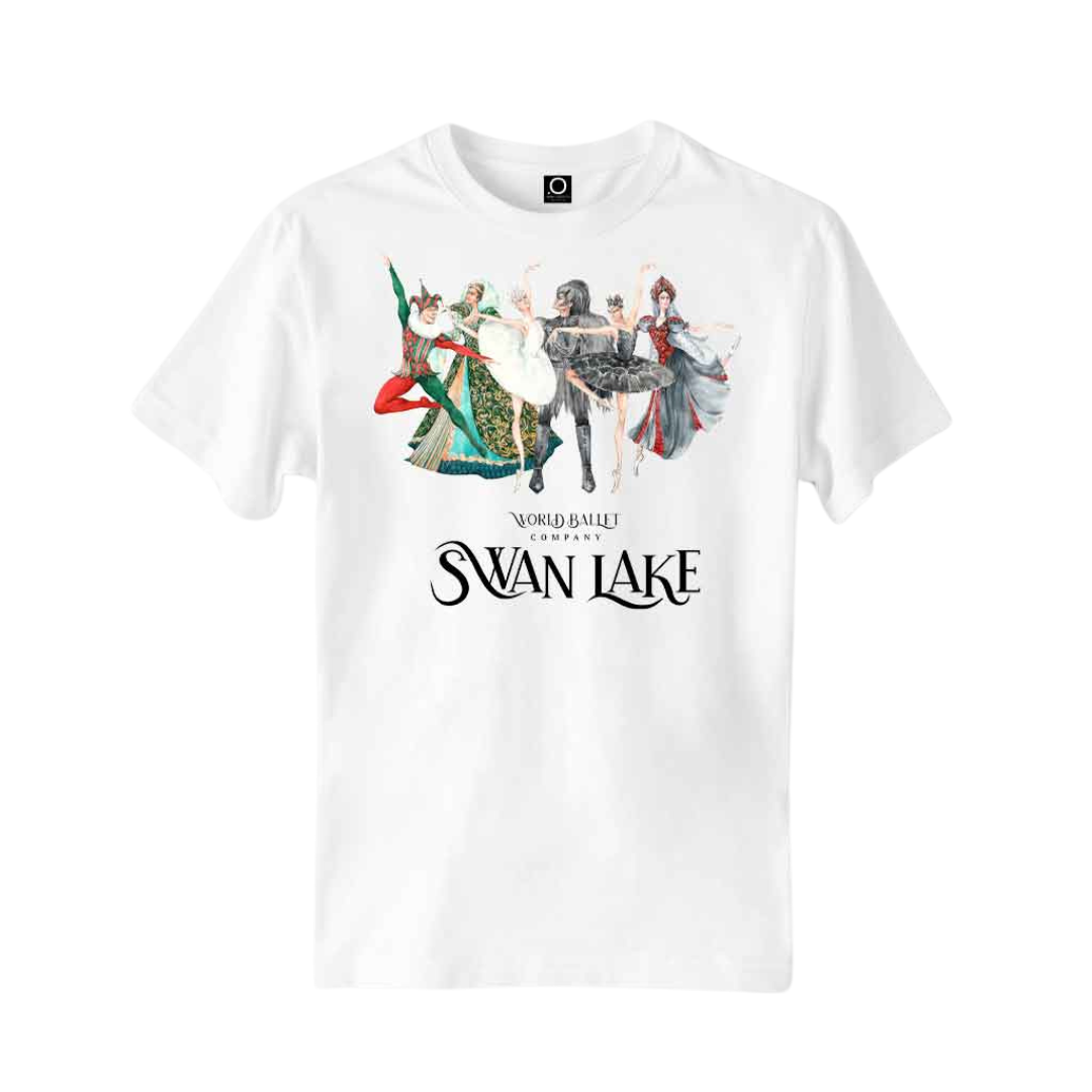 Swan Lake Characters T-Shirt – 100% Cotton