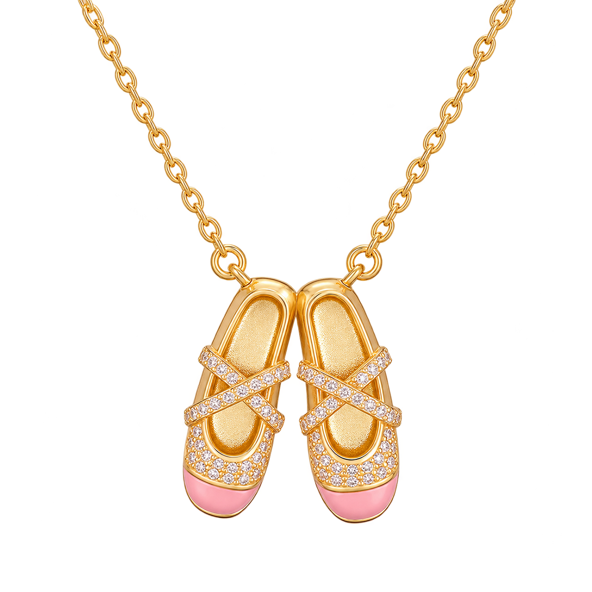Ballet Slippers Necklace