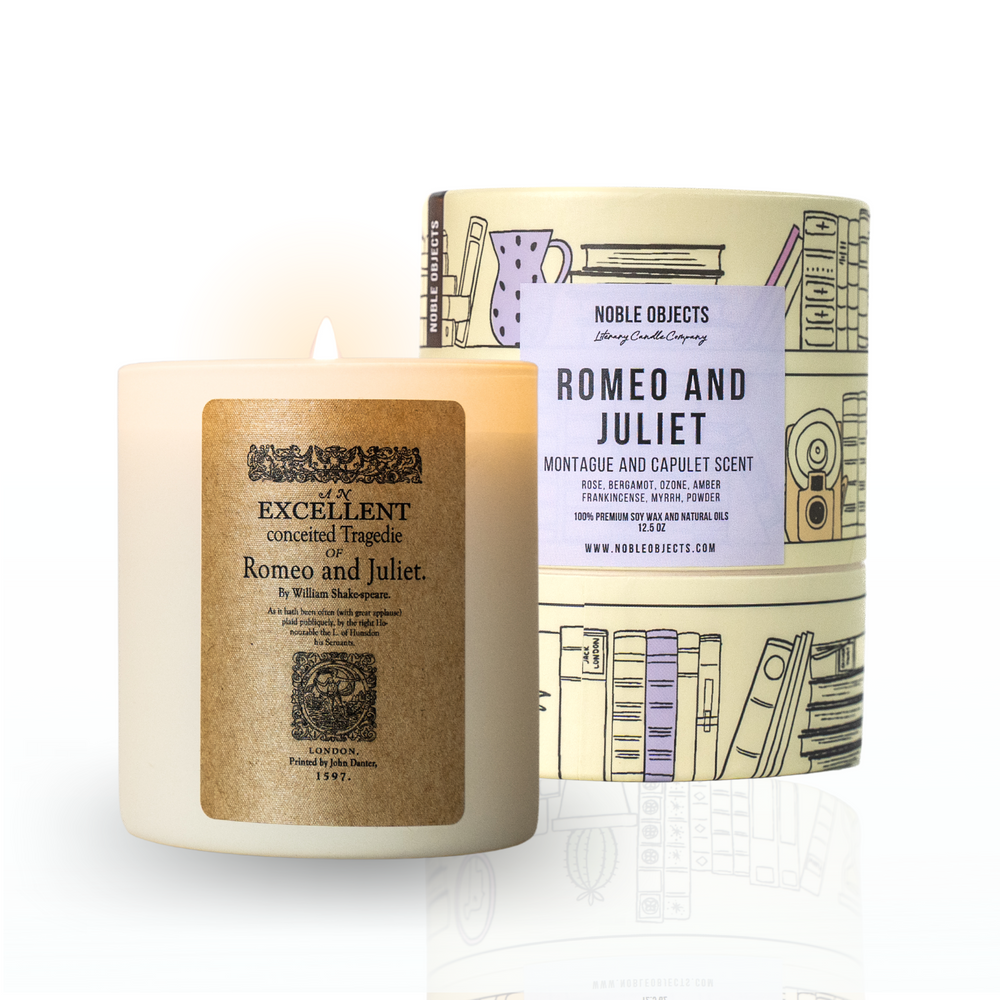
                
                    Load image into Gallery viewer, Romeo &amp;amp; Juliet - Scented Book Candle
                
            
