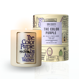 Color Purple - Scented Book Candle