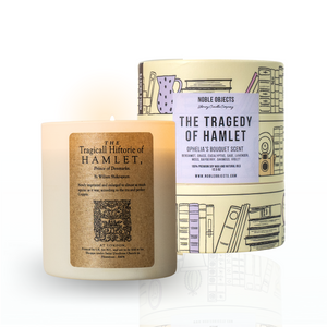 
                
                    Load image into Gallery viewer, The Tragedy of Hamlet, Prince of Denmark - scented book candle
                
            