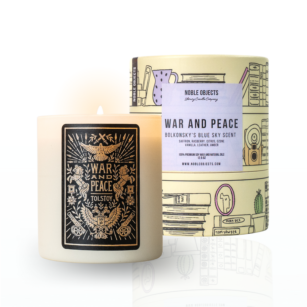 War and Peace - Scented Book Candle